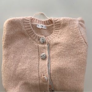 Mango cardigan, New Wo tag, puff sleeve, balletcore style